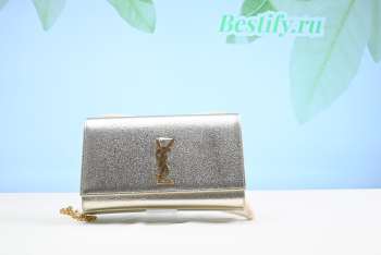 YSL kate Chain Shoulder Bag Gold 24CM