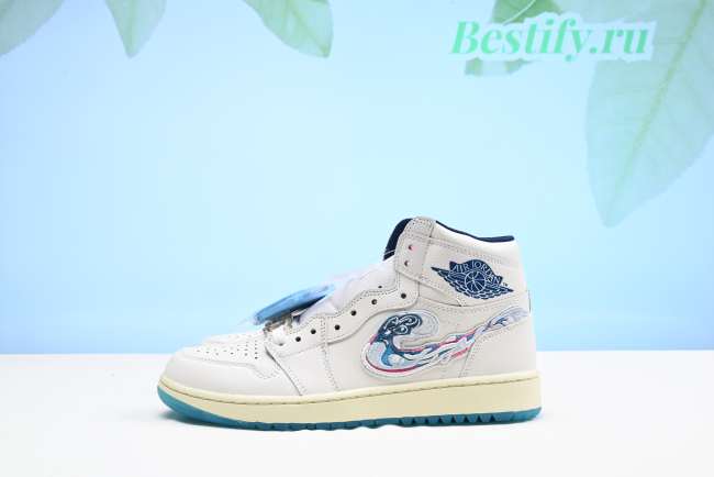 Jordan 1 Retro High Golf NRG 2 Michelle Wie West Aloha FV3565-100 - 1