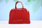 Louis Vuitton Alma Bag PM 32CM-Red - 4