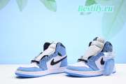 Air Jordan 1 Retro High White University Blue Black 555088-134 - 5