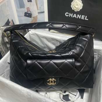 Chanel 22 Hobo Crossbody Bag in Black 33CM