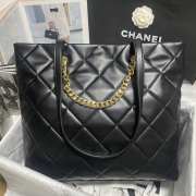 Chanel 23 Crossbody Bag in Black 35CM - 4