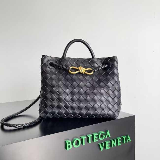 Bottega Veneta Small Andiamo Bag Black 25CM - 1