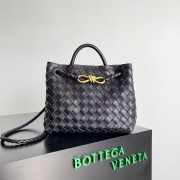 Bottega Veneta Small Andiamo Bag Black 25CM - 1