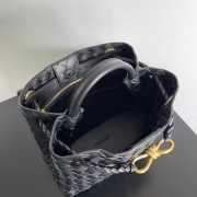 Bottega Veneta Small Andiamo Bag Black 25CM - 2