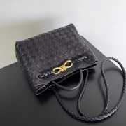 Bottega Veneta Small Andiamo Bag Black 25CM - 3