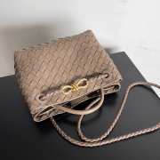 Bottega Veneta Small Andiamo Bag Dark praline 25CM - 3