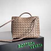 Bottega Veneta Small Andiamo Bag Dark praline 25CM - 5