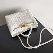 Bottega Veneta Small Andiamo Bag Sea salt 25CM - 4