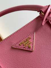 Prada Galleria Saffiano Leather Bag Pink 33CM - 2