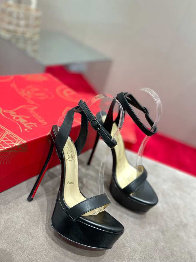 Christian Louboutin Loubi Queen Alta 150 mm Sandals - 1