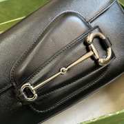 Gucci Horsebit 1955 Shoulder Bag Black - 2