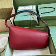 Gucci Horsebit 1955 Shoulder Bag Wine-Red - 4