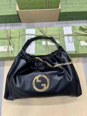 Gucci Blondie Large Tote Bag Black 52CM - 1