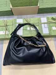 Gucci Blondie Large Tote Bag Black 52CM - 5