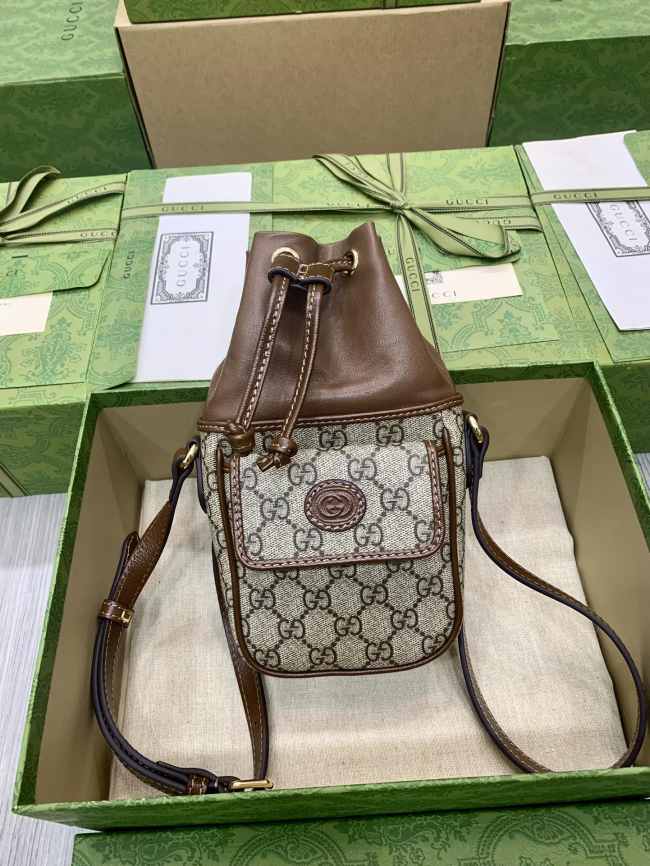 Gucci GG Mini Bucket Bag  - 1