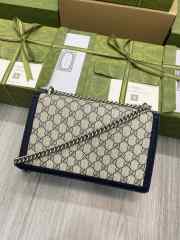 Gucci Dionysus Shoulder Bag in Navy Blue 28CM - 5