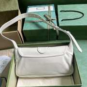 Gucci Aphrodite Small Shoulder Bag 27CM White - 4