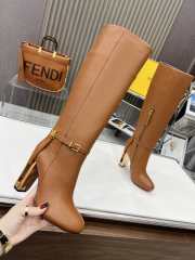 Fendi Delfina Boots in Brown - 2