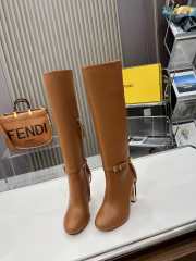 Fendi Delfina Boots in Brown - 1