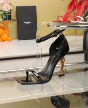 YSL High Heel Sandals in Patent Leather - 3