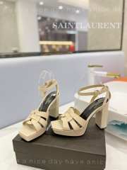 YSL Leather Sandals  - 2