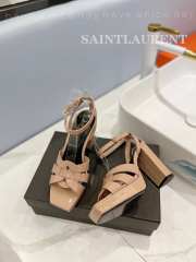 YSL Leather Sandals  - 3