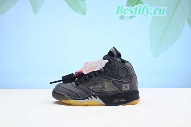 Air Jordan 5 x Off - White Sneaker CT8480-001 - 1