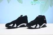 Air Jordan 14 Retro Black White 487471-016 - 4