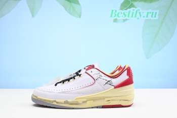 Jordan 2 Retro Low SP Off-White White Red DJ4375-106