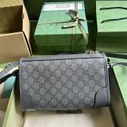 Gucci Ophidia GG messenger bag in grey 24CM - 6