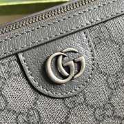 Gucci Ophidia GG messenger bag in grey 24CM - 2