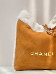 Chanel 22 Handbag Brown 37CM - 5