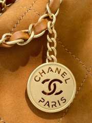 Chanel 22 Handbag Brown 37CM - 3