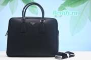 Prada Leather Briefcase 36CM - 1