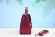 Gucci Marmont Crossbady handle bag with Red 498110 - 6