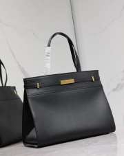 YSL Manhattan Tote Bag in Black 40CM - 2