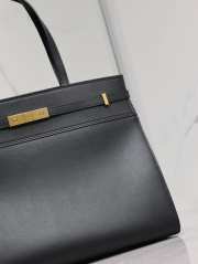 YSL Manhattan Tote Bag in Black 40CM - 3