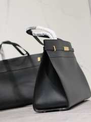 YSL Manhattan Tote Bag in Black 40CM - 4