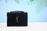 YSL Envelope Black Bag 24CM - 1