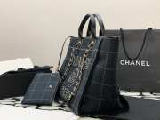 Chanel Shopping Bag Black 38CM - 2