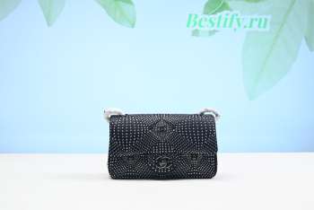 Chanel Classic Flap Bag Black A01112 20CM