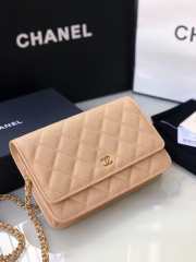 Chanel WOC Beige Bag 19CM - 5