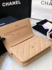 Chanel WOC Beige Bag 19CM - 4