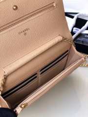 Chanel WOC Beige Bag 19CM - 3