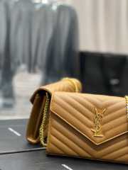 YSL Envelope Bag with Gold Hardware 22.5CM - 3