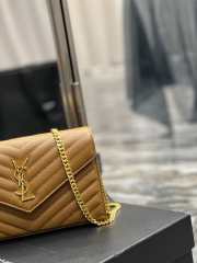 YSL Envelope Bag with Gold Hardware 22.5CM - 4