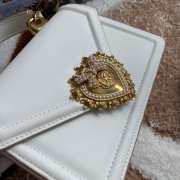 Dolce & Gabbana Small Devotion Envelope Top Handle Bag White - 6