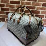 Gucci Large Duffle Bag with Interlocking G in Brown - 6