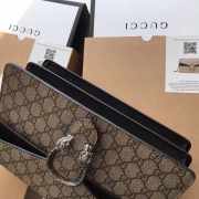 Gucci Dionysus Blooms Bag In Khaki with Black 400249	 - 5